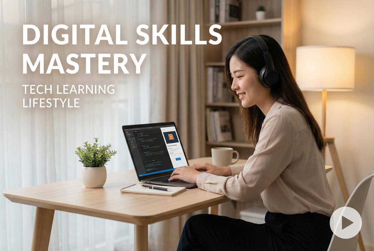 每日大赛科技视频教程-数字技能学习视频